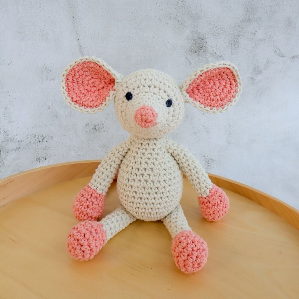 Amigurumi Häkelset Mouse Monica Lieblingsgarn