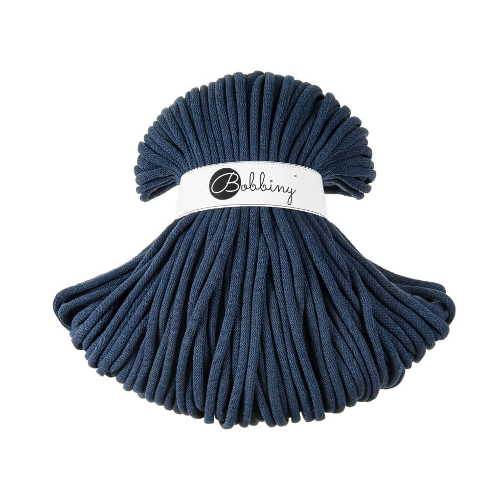 Bobbiny 9mm Jumbo Kordel Jeans Lieblingsgarn