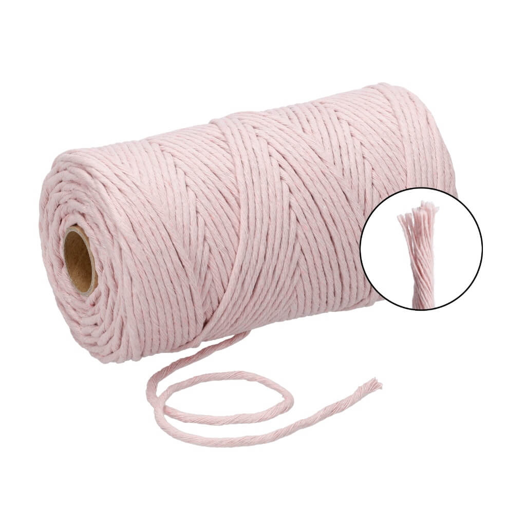 Filani Lieblingsgarn - Makramee Garn 3 mm x 130 m Bubble Gum Lieblingsgarn