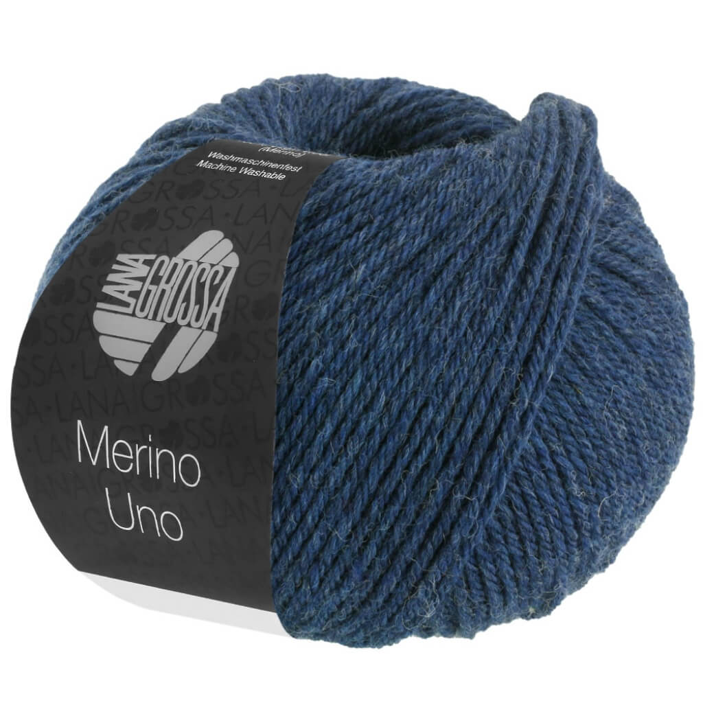 Lana Grossa Merino Uno 50 g 65 - Tintenblau Lieblingsgarn