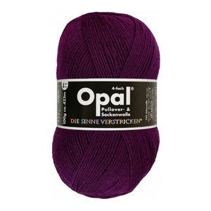 Opal Sockenwolle Uni 4-fach 100g