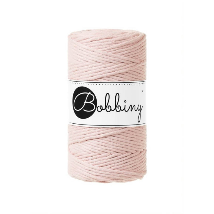 Bobbiny Makramee Garn 3mm Pastel Pink Lieblingsgarn