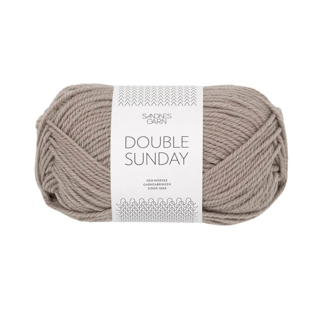 Sandnes Garn Double Sunday - 50g 2351 - Taupe Lieblingsgarn