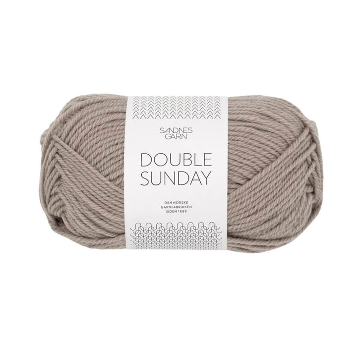 Sandnes Garn Double Sunday - 50g 2351 - Taupe Lieblingsgarn