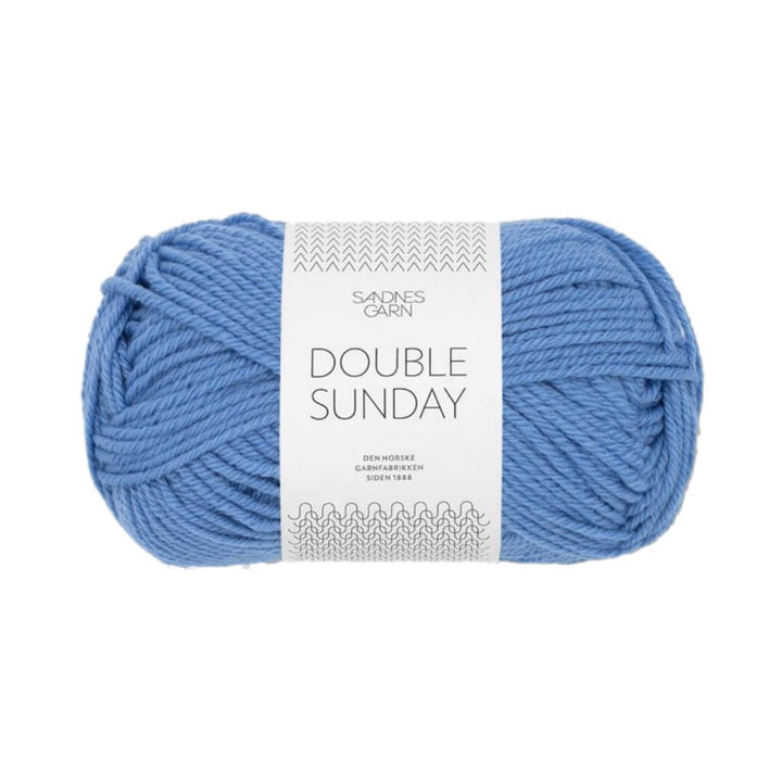 Sandnes Garn Double Sunday - 50g 6044 - Regatta blau Lieblingsgarn