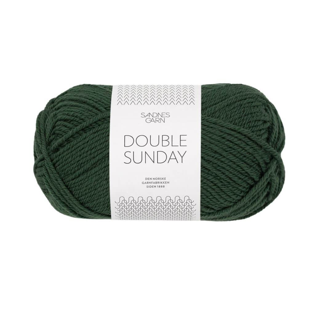 Sandnes Garn Double Sunday - 50g 8082 - Skoggrønn Lieblingsgarn
