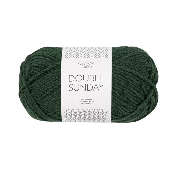 Sandnes Garn Double Sunday - 50g 8082 - Skoggrønn Lieblingsgarn
