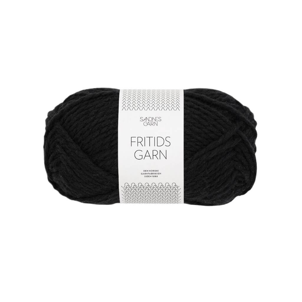 Sandnes Garn Fritidsgarn - 50g 1099 - Sort Lieblingsgarn