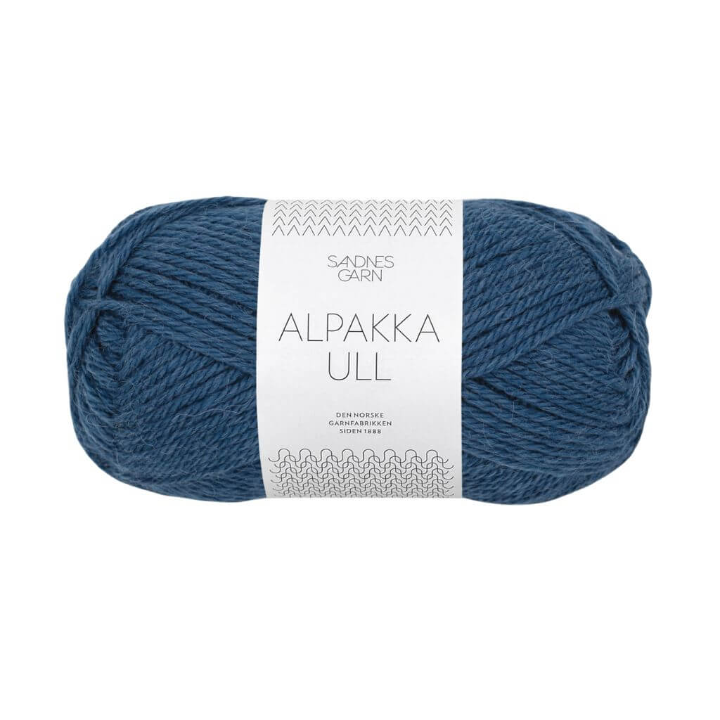 Sandnes Garn Alpakka Ull 50 g 6364 - Mørk Blå Lieblingsgarn