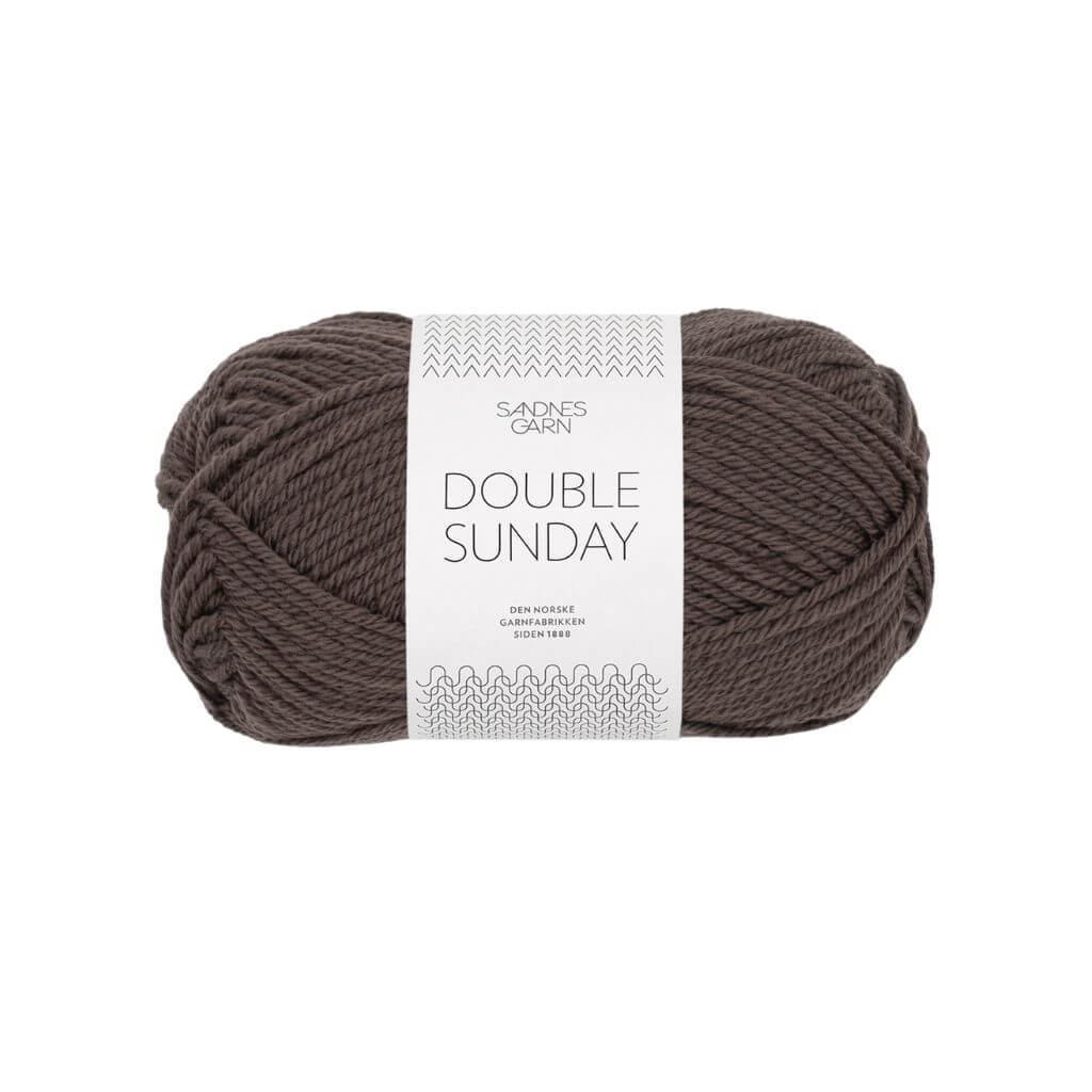 Sandnes Garn Double Sunday - 50g 3880 - Mørk Sjokolade Lieblingsgarn