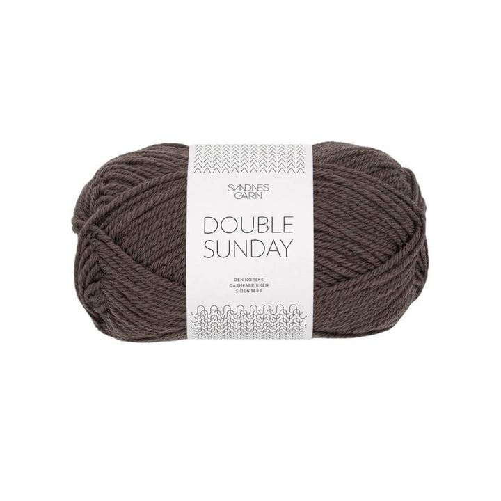 Sandnes Garn Double Sunday - 50g 3880 - Mørk Sjokolade Lieblingsgarn