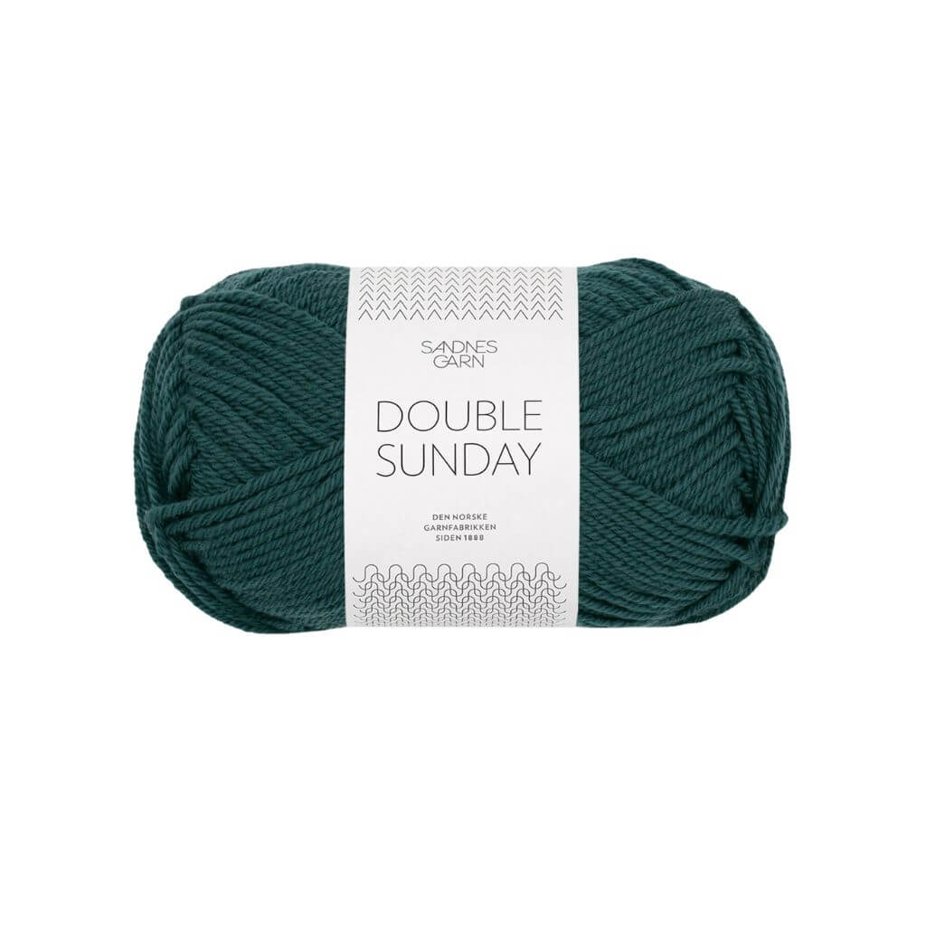 Sandnes Garn Double Sunday - 50g 7281 - Dyp Petrol Lieblingsgarn