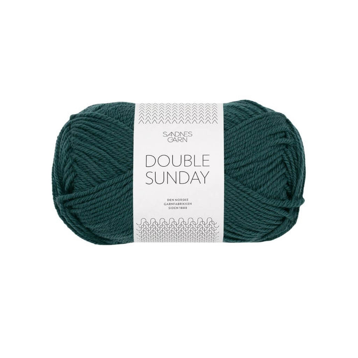 Sandnes Garn Double Sunday - 50g 7281 - Dyp Petrol Lieblingsgarn