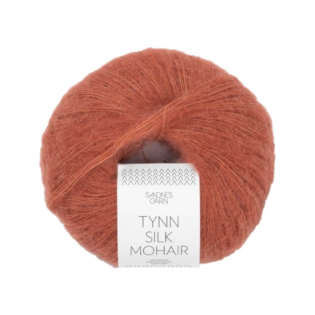 Sandnes Garn Tynn Silk Mohair 25 g 3535 - Kupferbraun Lieblingsgarn