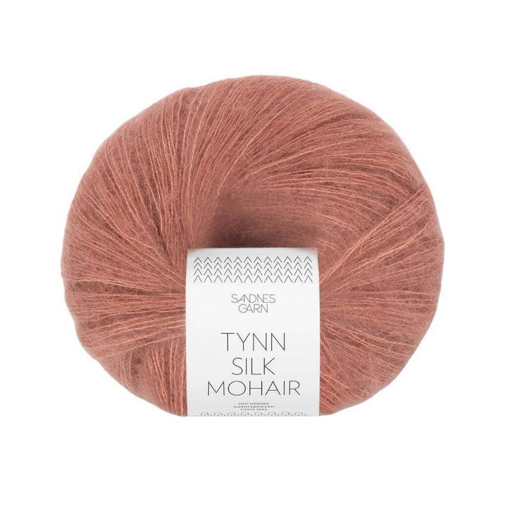 Sandnes Garn Tynn Silk Mohair 25 g 3553 - støvet plommerosa Lieblingsgarn