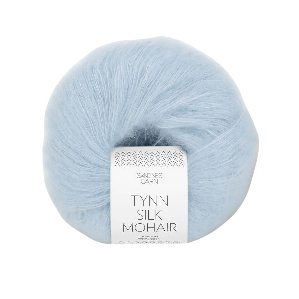 Sandnes Garn Tynn Silk Mohair 25 g 6012 - Lys Blå Lieblingsgarn