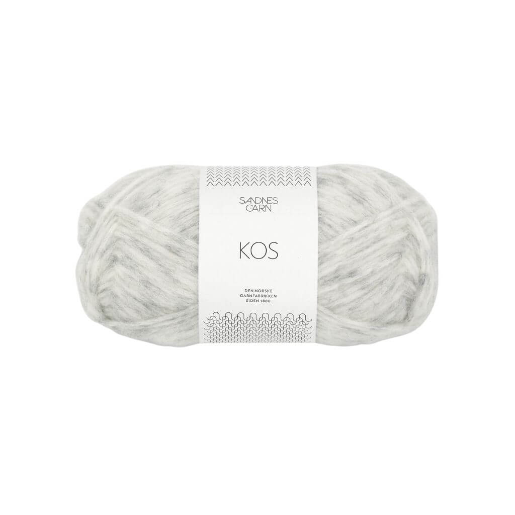 Sandnes Garn Kos - 50g 1021 - Lys Gråmelert Lieblingsgarn