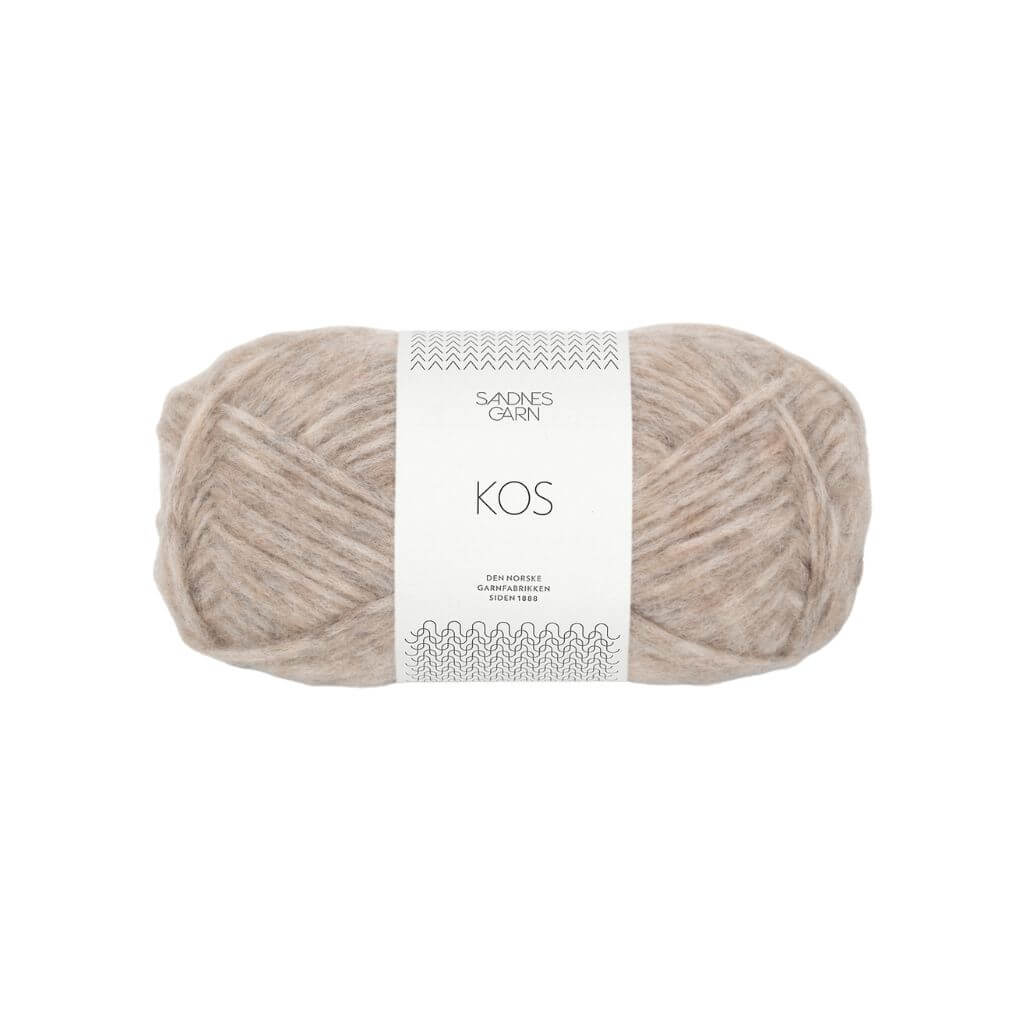 Sandnes Garn Kos - 50g 2611 - Lys Beigmelert Lieblingsgarn