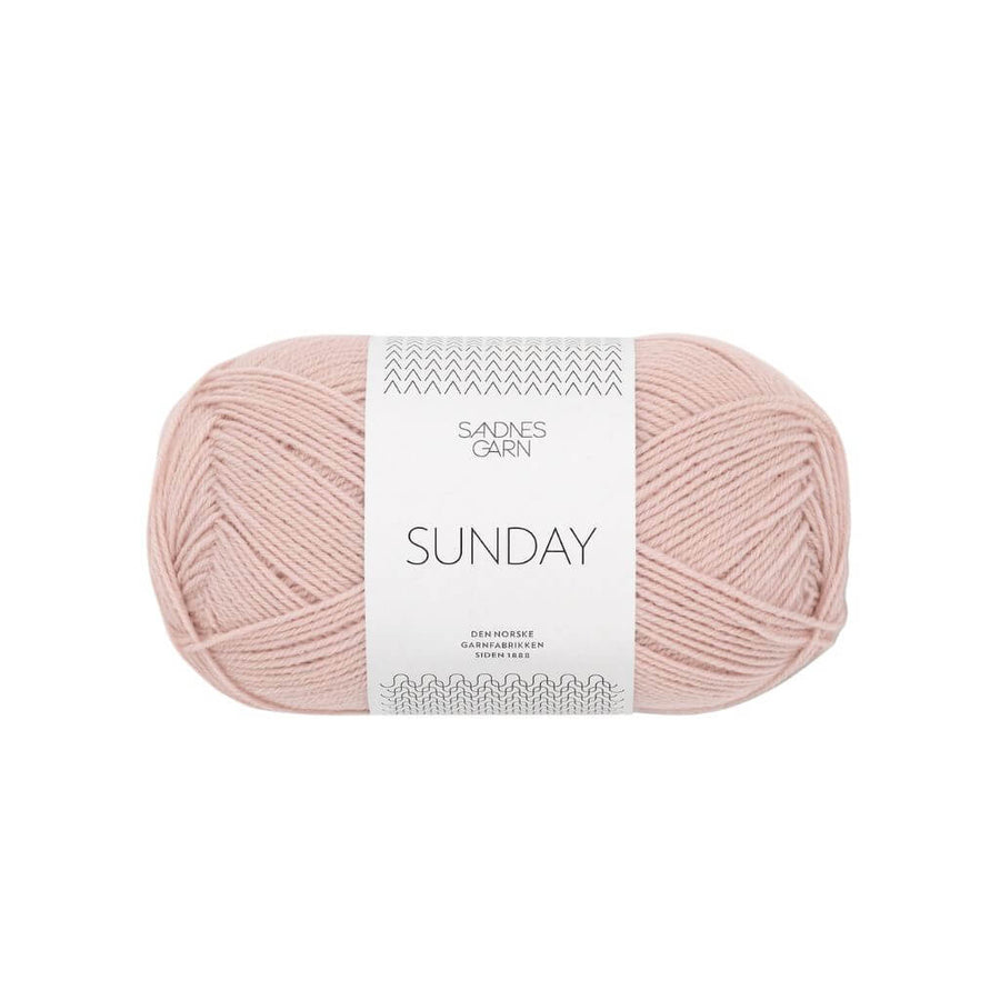 Sandnes Garn Sunday - 50g 3511 - Pudder Rosa Lieblingsgarn