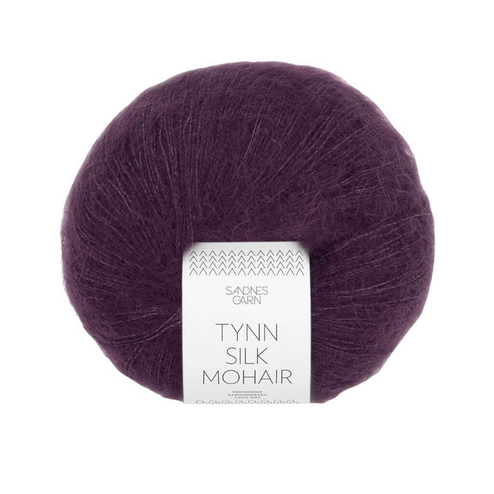 Sandnes Garn Tynn Silk Mohair 25 g 4672 - Bjørnebærsaft Lieblingsgarn