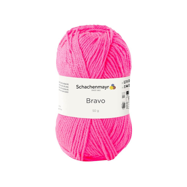 Schachenmayr Bravo Originals 8234 - Neon Pink Lieblingsgarn