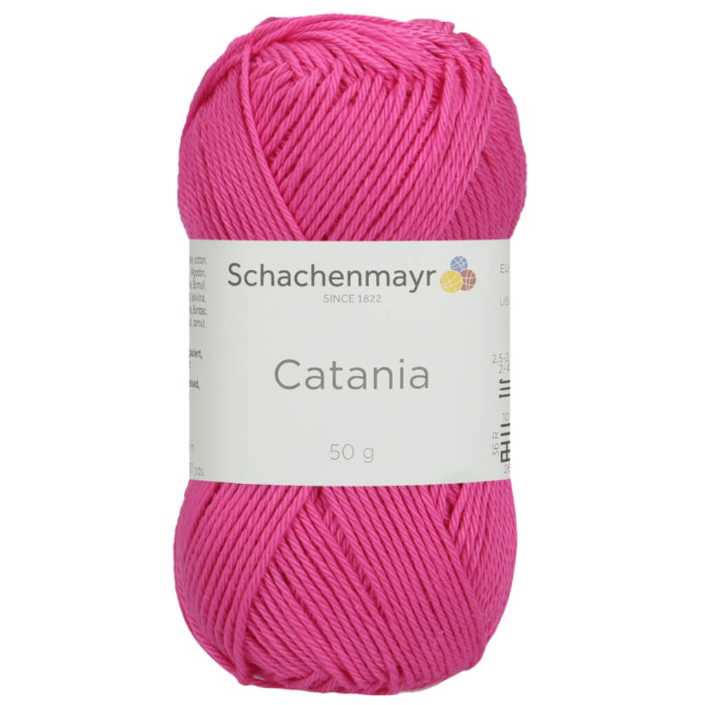 Schachenmayr Catania Originals - Baumwollgarn 444 - neon pink Lieblingsgarn