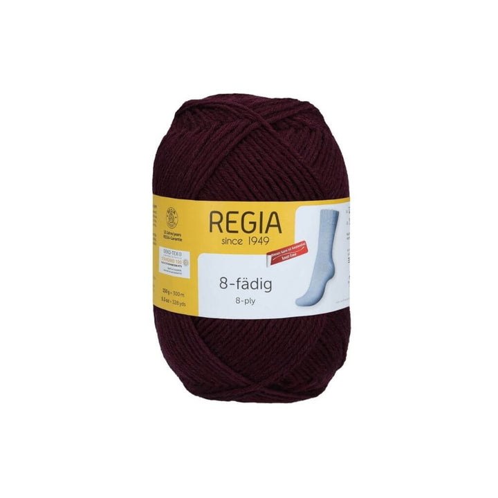 Schachenmayr Regia Uni 8-fach 150g 6046 - Weinrot Lieblingsgarn