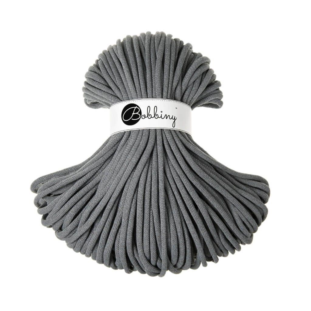 Bobbiny 9mm Jumbo Kordel Steel Lieblingsgarn