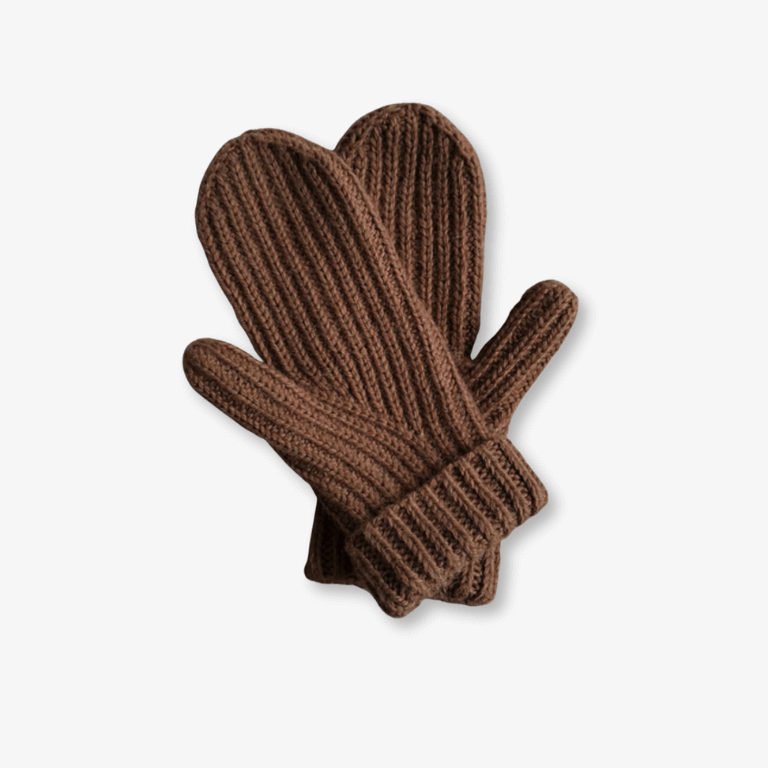 Handschuhe OLE Mittens vor grauem Hintergrund