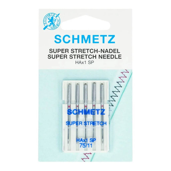 Schmetz 75/11 Schmetz Super Stretch-Nadeln HAx1 SP Lieblingsgarn