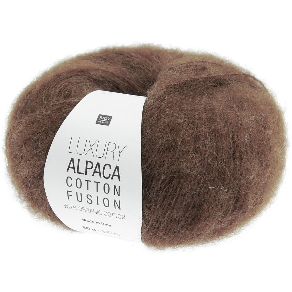 Rico Design 003 - Nougat Rico Design Luxury Alpaca Cotton Fusion Lieblingsgarn