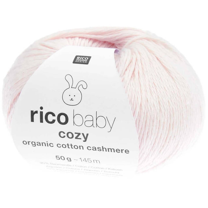 Rico Design 004 - Rosa Rico Design Baby Cozy Organic Cotton Cashmere Lieblingsgarn