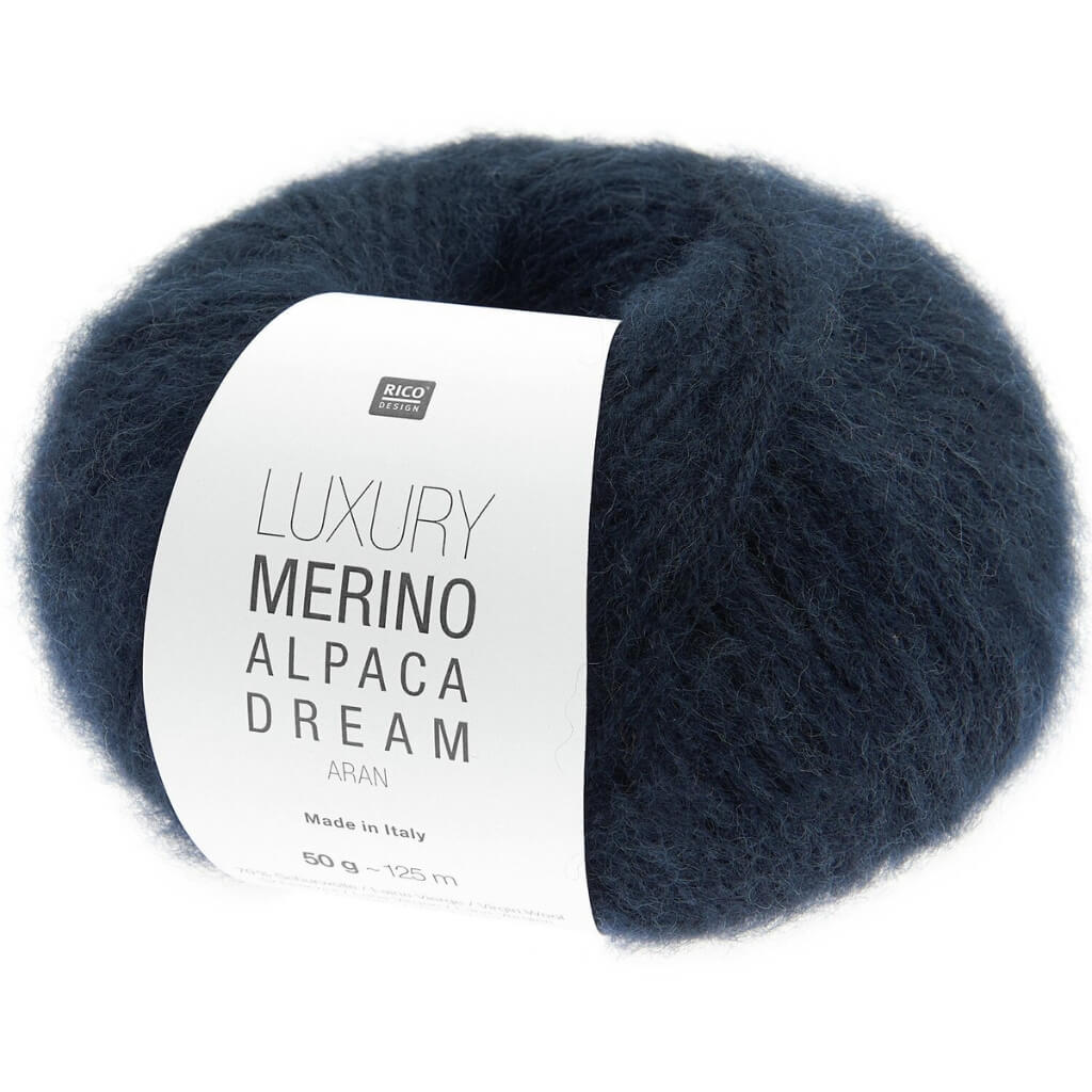 Rico Design 006 - Marine Rico Design Luxury Merino Alpaca Dream aran Lieblingsgarn