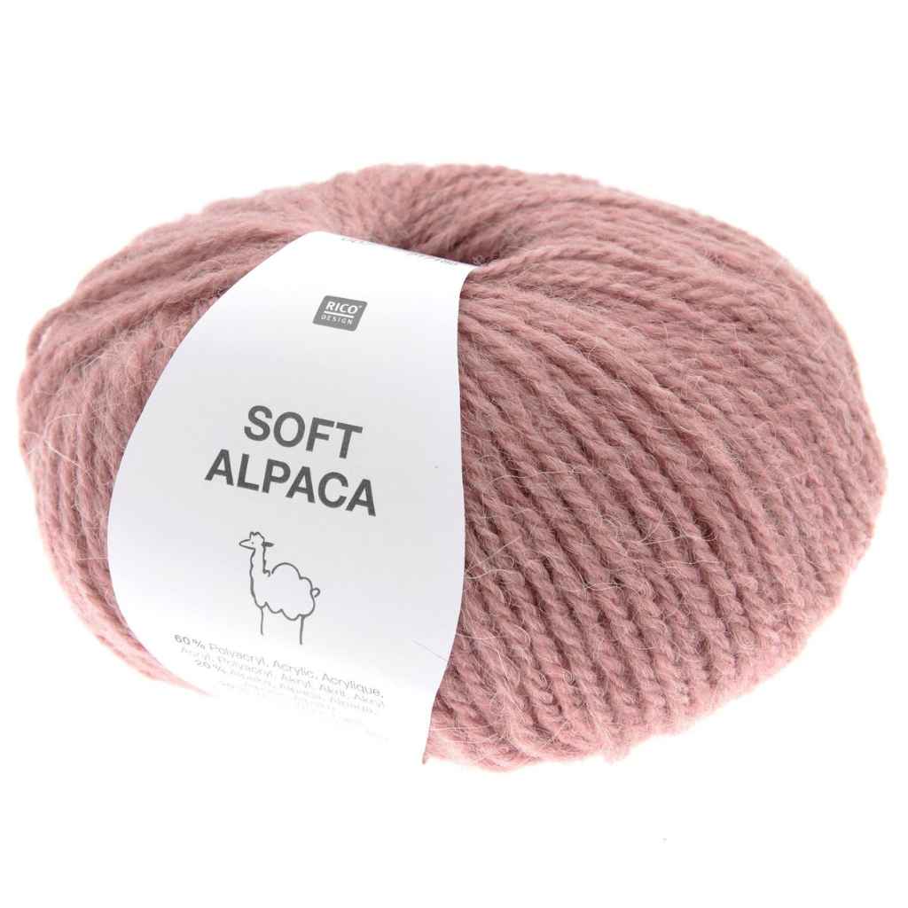 Rico Design 007 - Rosa Rico Design Soft Alpaca 50g Lieblingsgarn