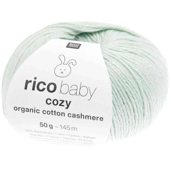 Rico Design 008 - Mint Rico Design Baby Cozy Organic Cotton Cashmere Lieblingsgarn
