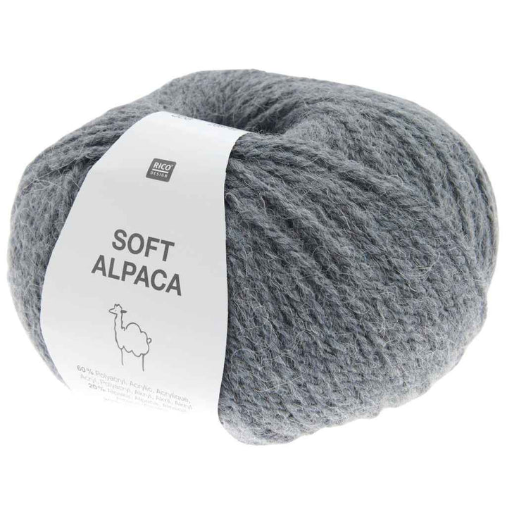 Rico Design 008 - Blau Rico Design Soft Alpaca 50g Lieblingsgarn