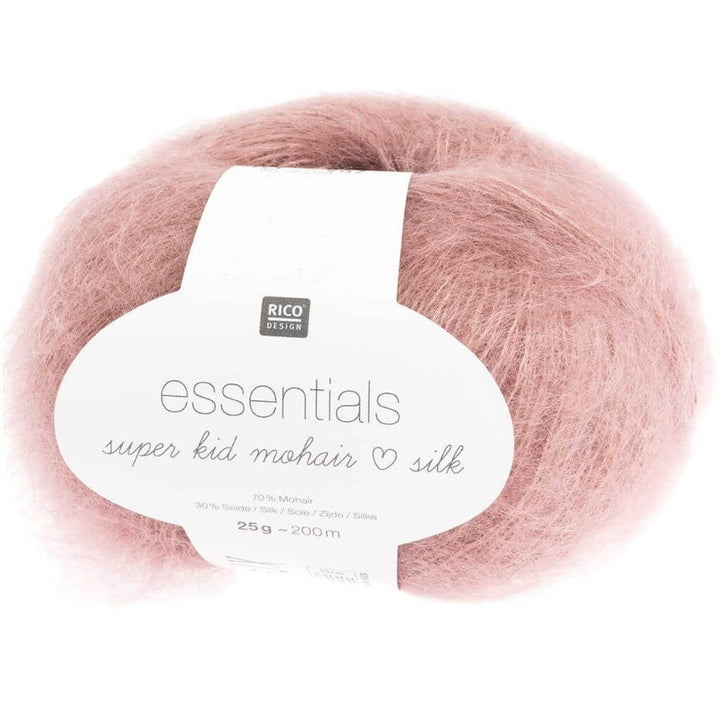 Rico Design Altrosa Rico Design Essentials Super Kid Mohair Loves Silk Lieblingsgarn