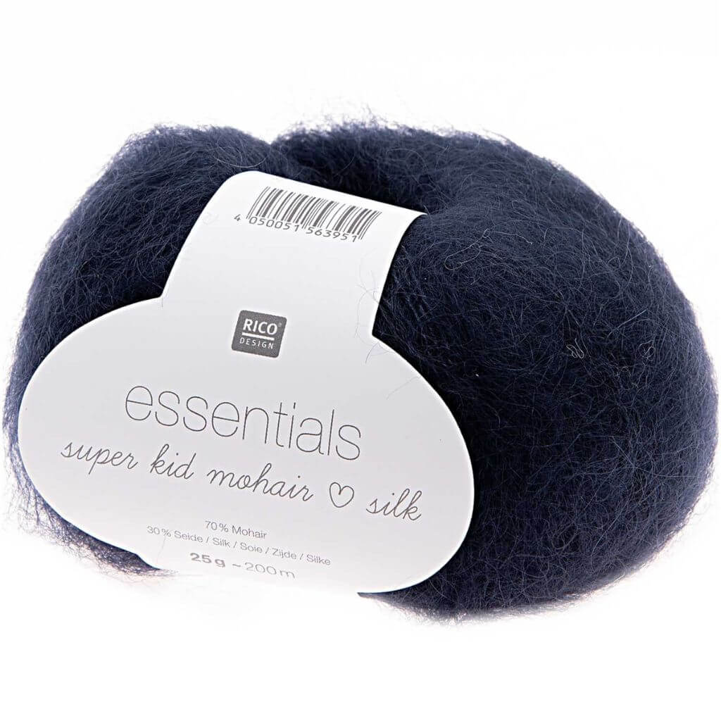 Rico Design Marine Rico Design Essentials Super Kid Mohair Loves Silk Lieblingsgarn