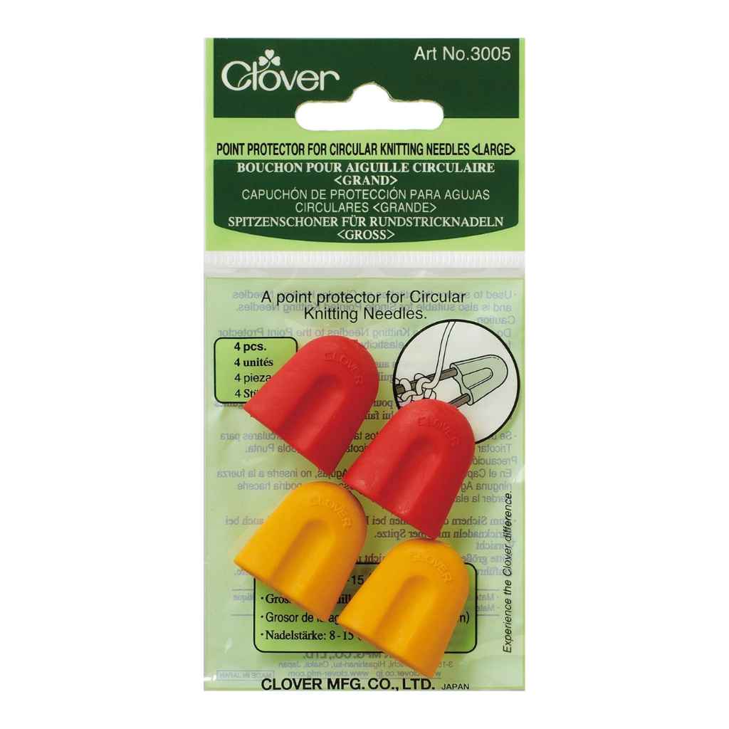 Clover rot/orange Clover Maschenhalter Lieblingsgarn
