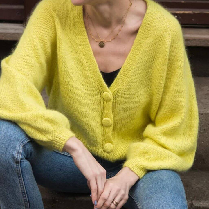 PetiteKnit Pattern Leichter Balloncardigan Strickanleitung - PetiteKnit (Heft) Lieblingsgarn