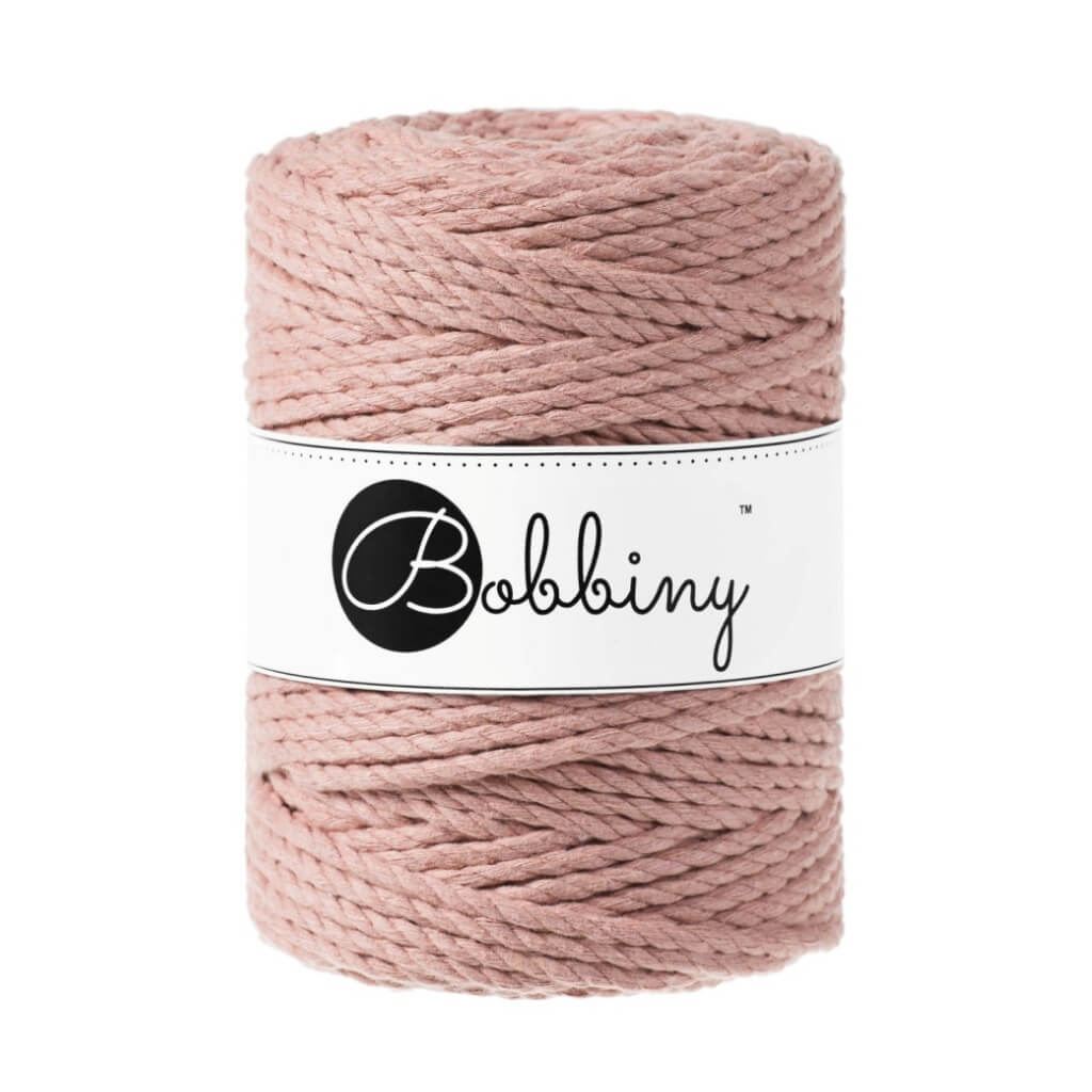 Bobbiny Makramee Garn 5 mm x 100 m gedreht