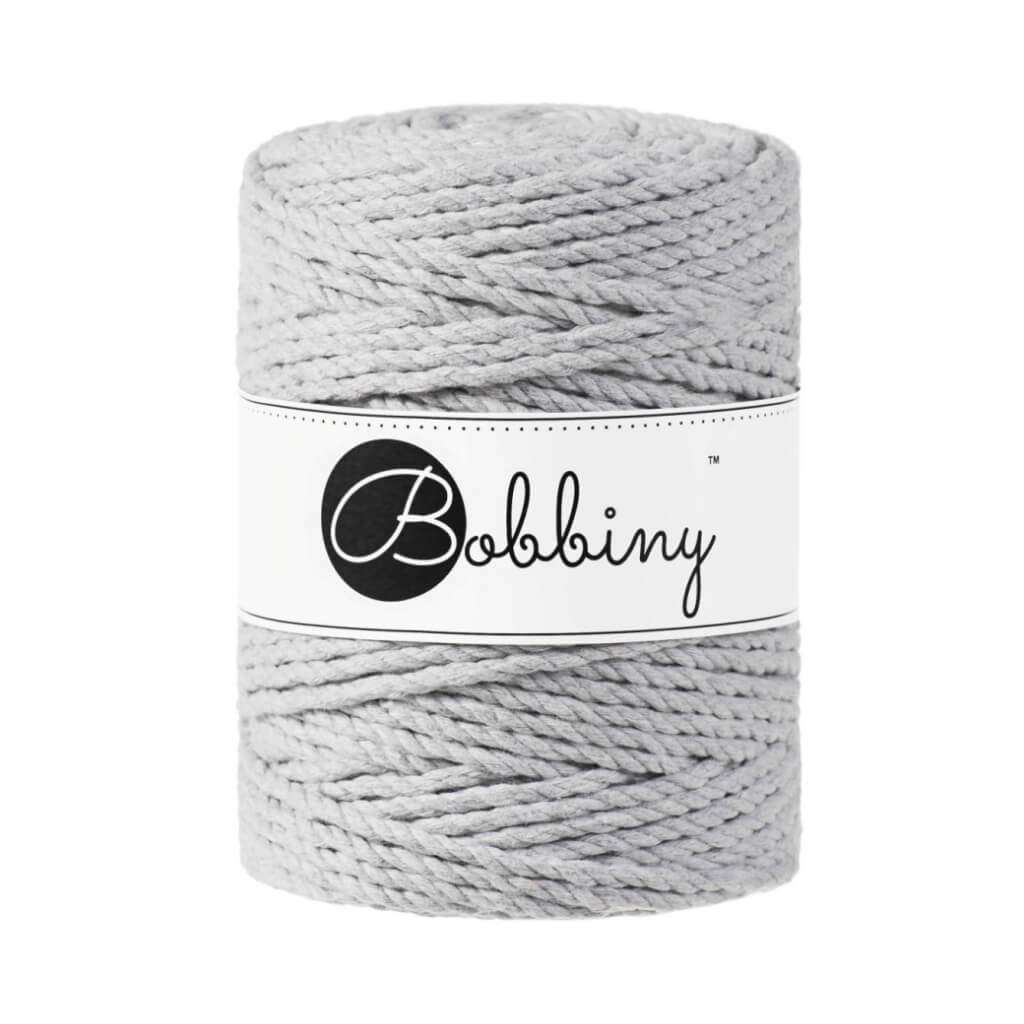 Bobbiny Makramee Garn 5 mm x 100 m gedreht