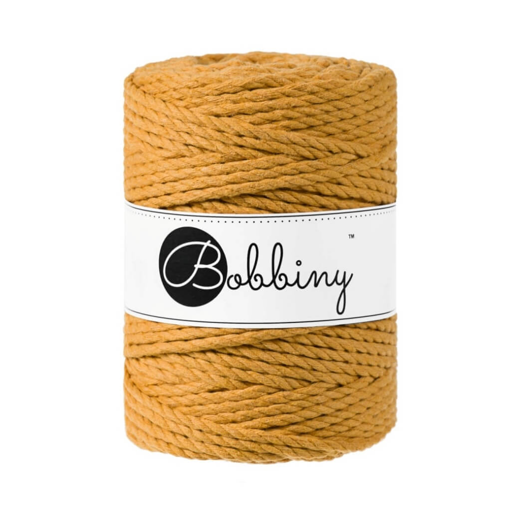 Bobbiny Makramee Garn 5 mm x 100 m gedreht
