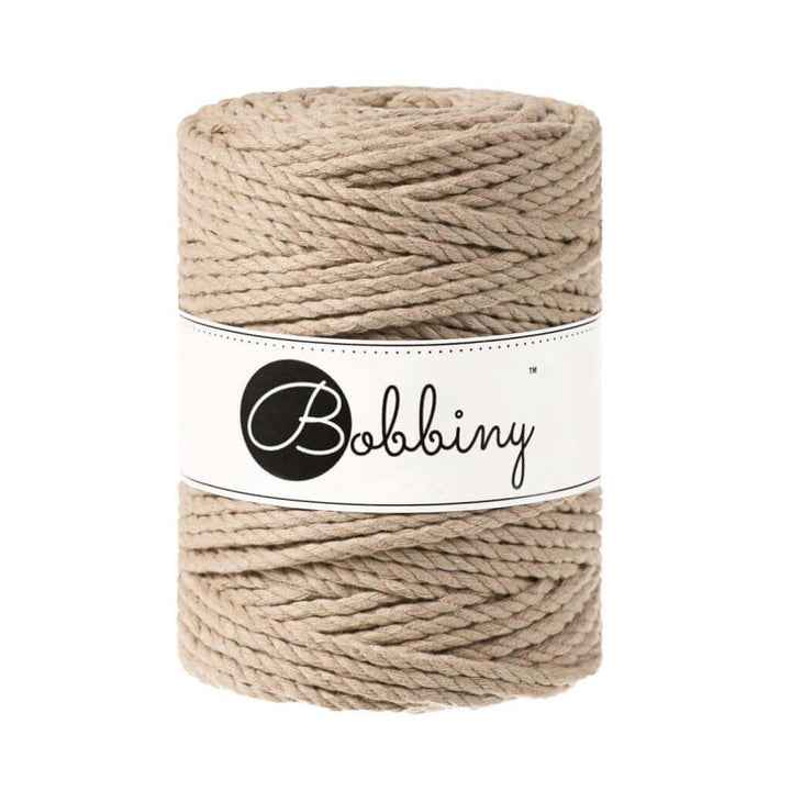 Bobbiny Makramee Garn 5 mm x 100 m gedreht