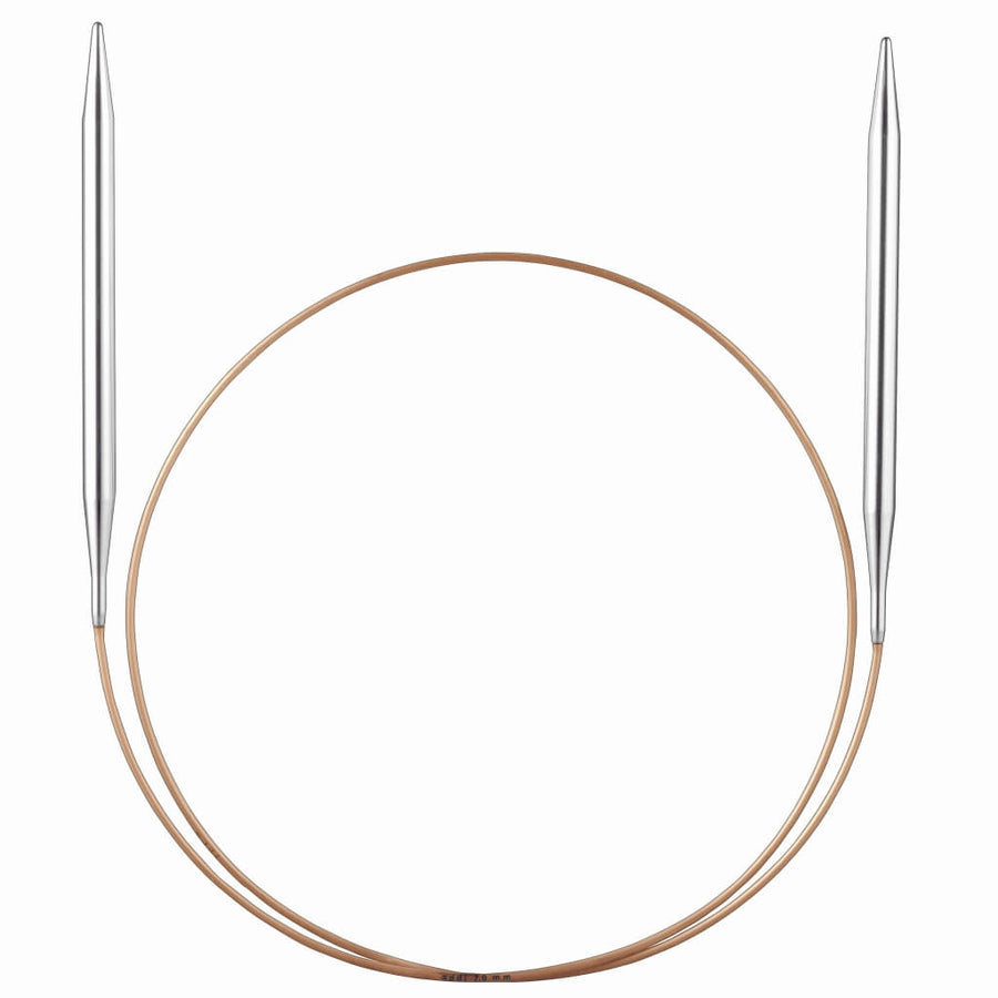 Addi Premium Nadeln MS in Weißbronze bis 80 cm - 105-7, Farbe 20 – Metall bei Lieblingsgarn