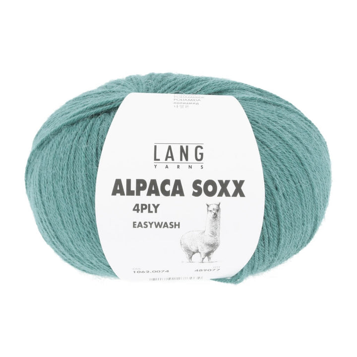 Lang Yarns 1062.0074 - Atlantik Lang Yarns Alpaca Soxx 4-fach - 100g Lieblingsgarn