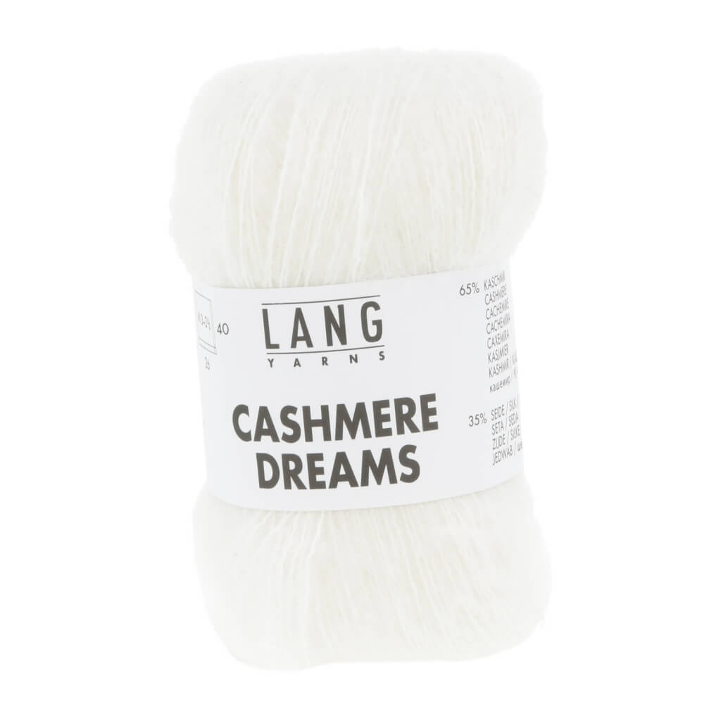 Lang Yarns weiss Lang Yarns Cashmere Dreams Lieblingsgarn