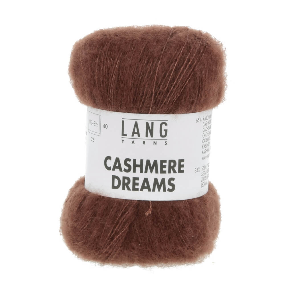 Lang Yarns ziegel Lang Yarns Cashmere Dreams Lieblingsgarn