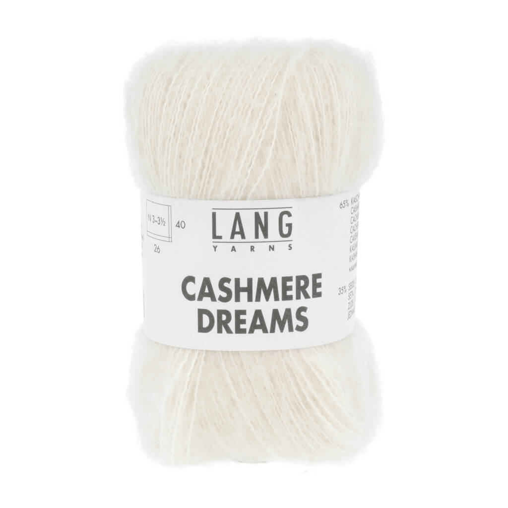 Lang Yarns Offwhite Lang Yarns Cashmere Dreams Lieblingsgarn