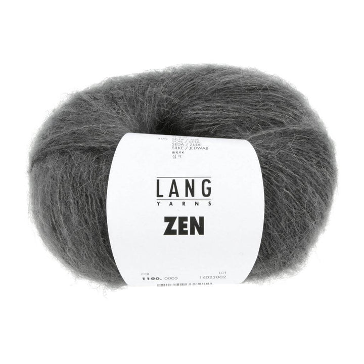 Lang Yarns 005 - Grau Mélange Lang Yarns Zen Lieblingsgarn
